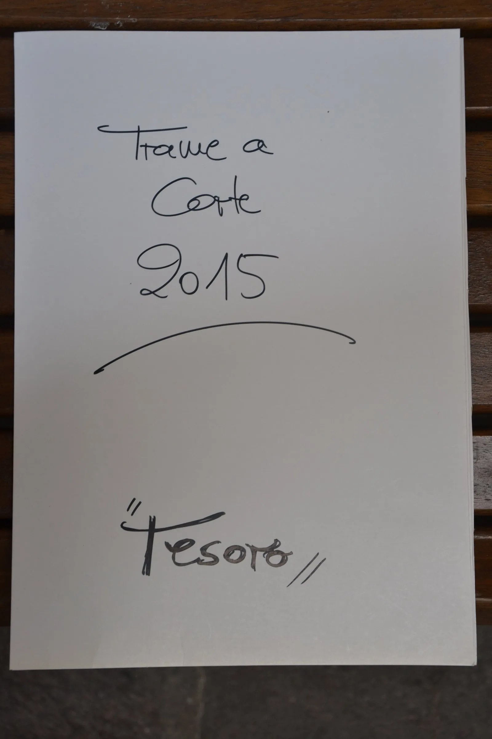Arazzo Un tesoro