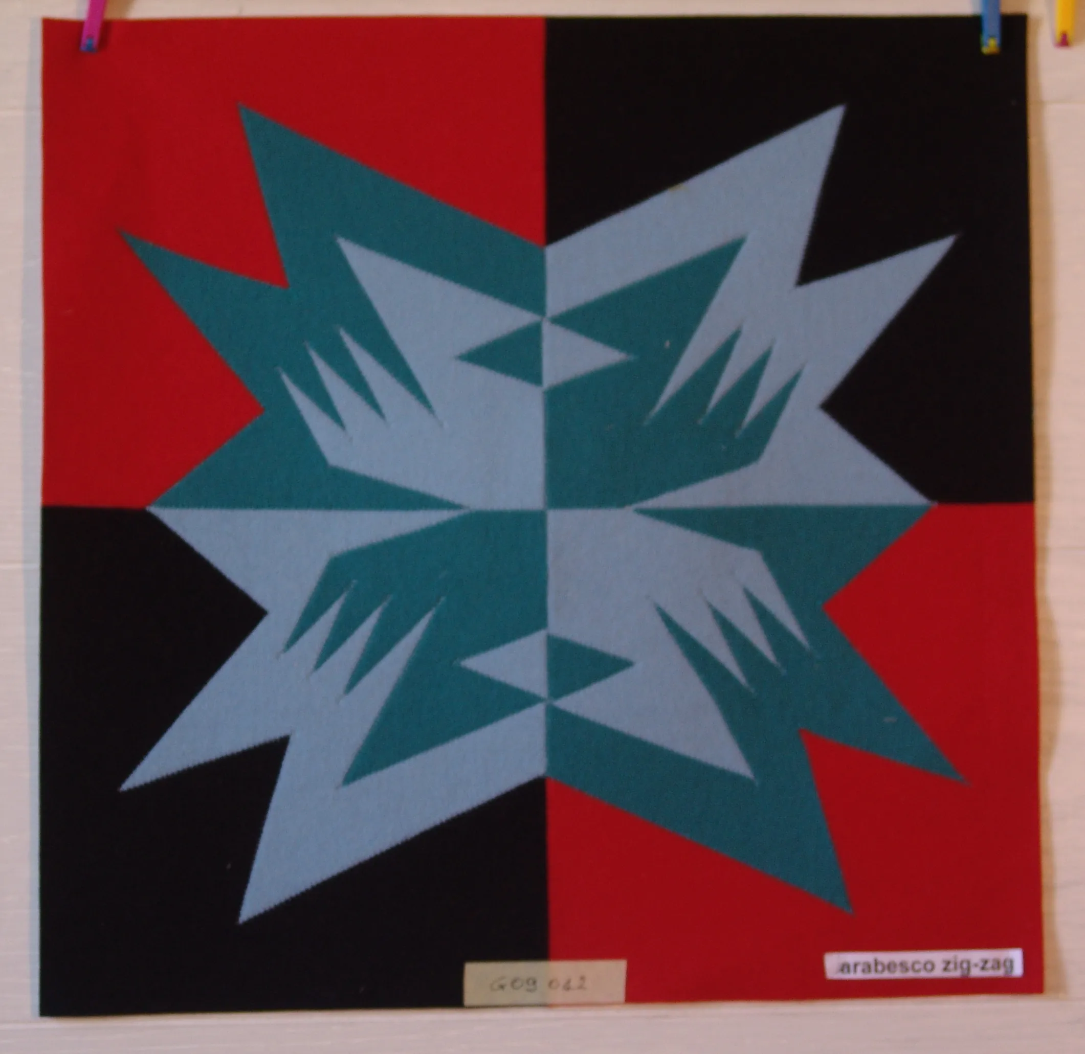Cuscino - Arabesco zig-zag
