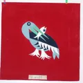 Cuscino - Pellicano con pesce