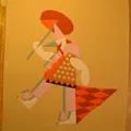 Pinocchietto con ombrello