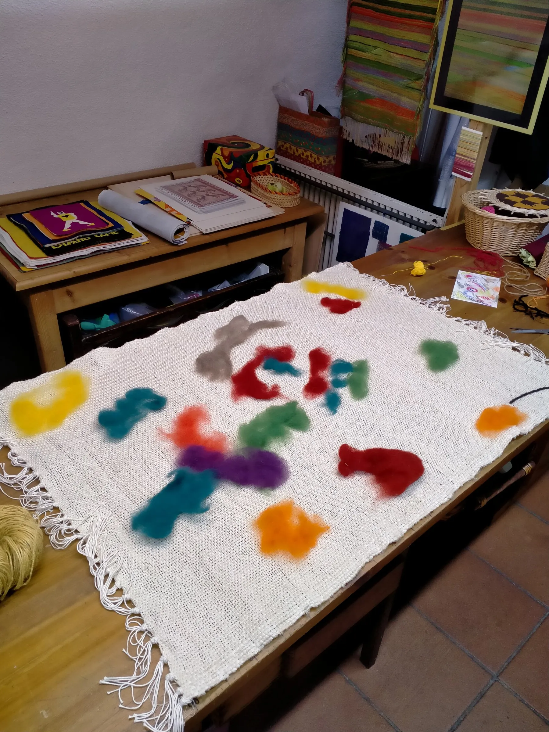 Arazzo Omaggio a Kandinsky