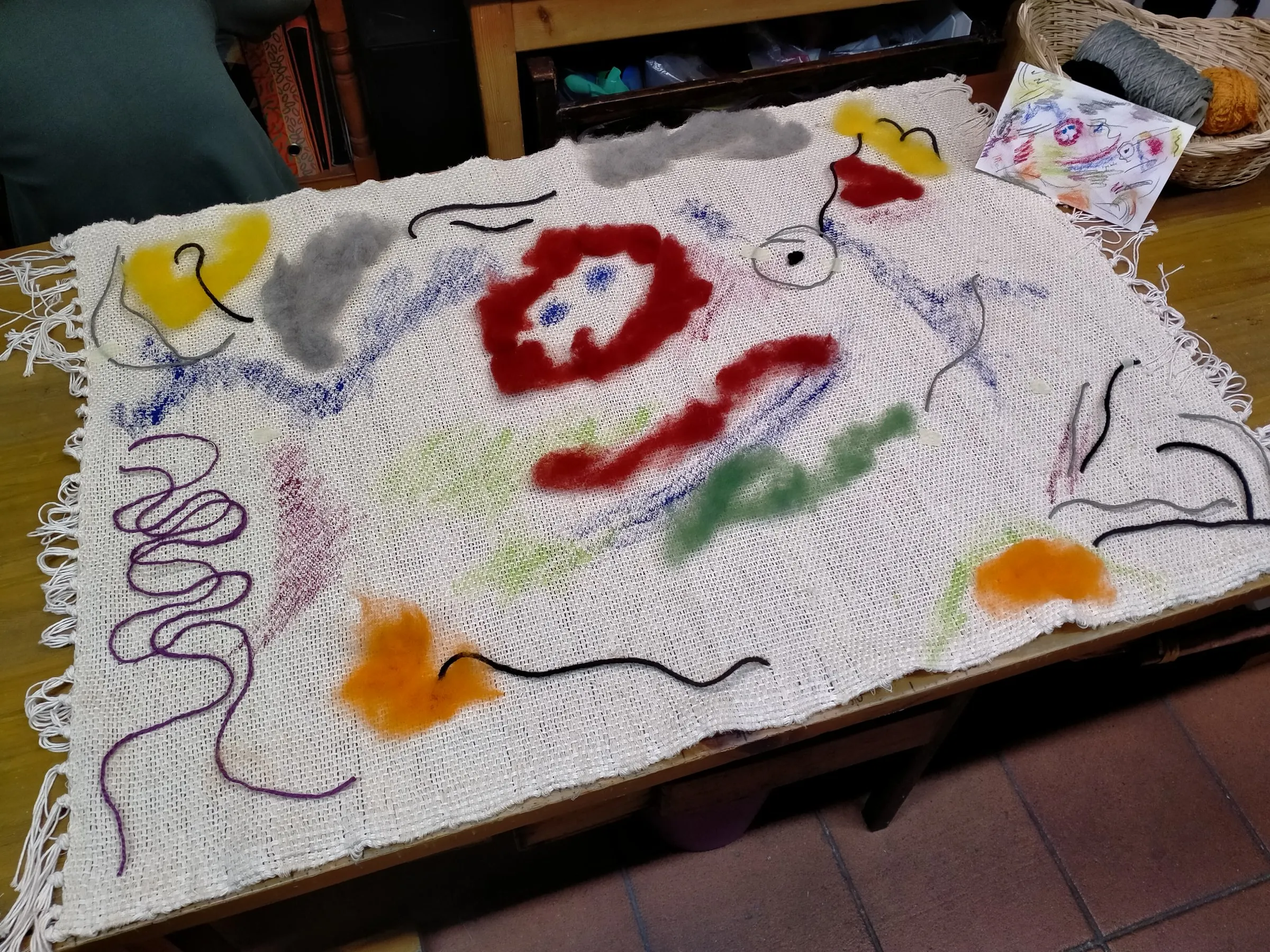 Arazzo Omaggio a Kandinsky