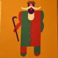 Uomo coi baffi