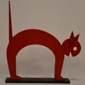 Gatto inarcato rubino 23
