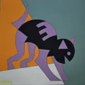 Gatto di fianco