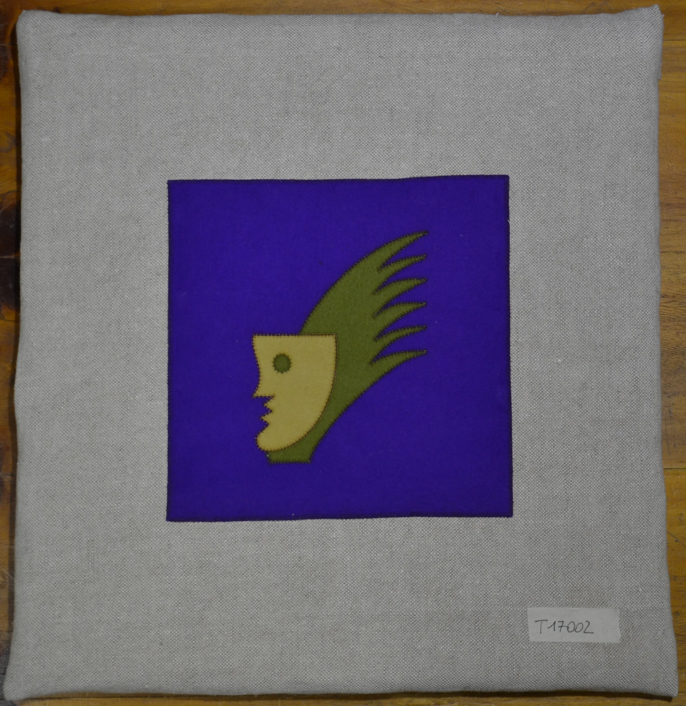 Cuscino - Testa fiamma