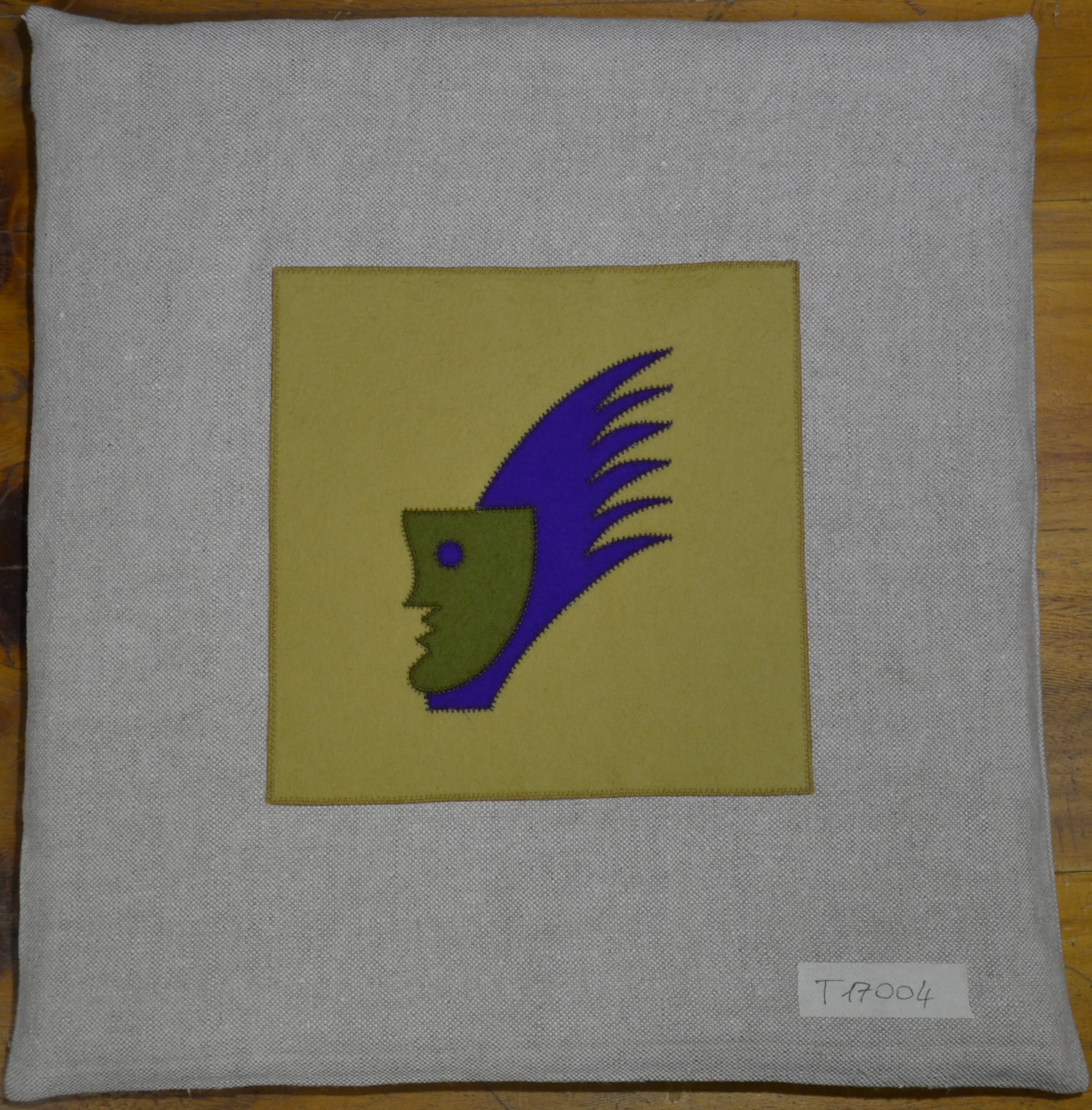 Cuscino - Testa fiamma