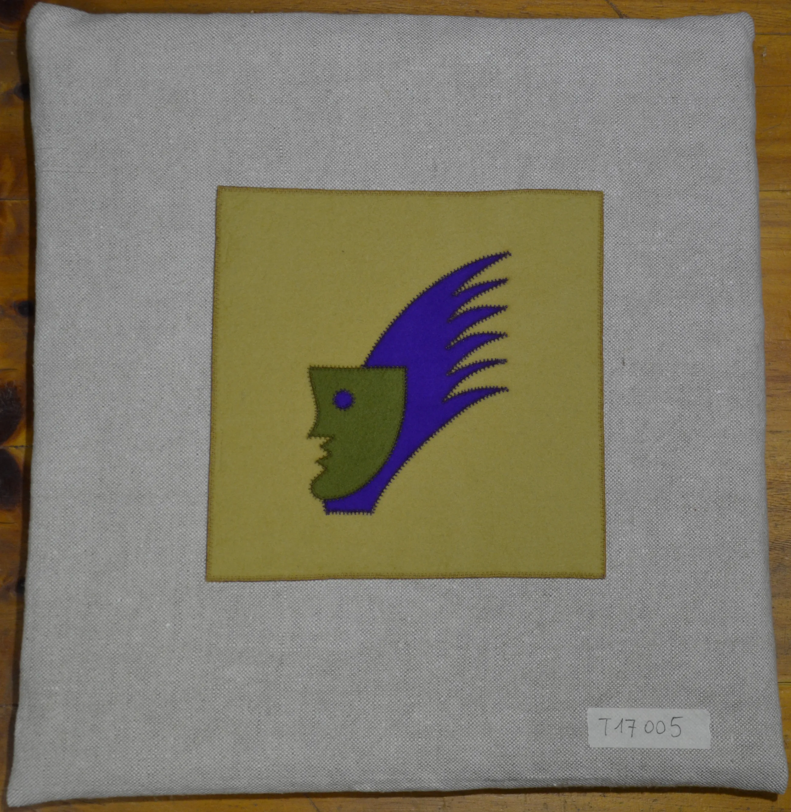 Cuscino - Testa fiamma