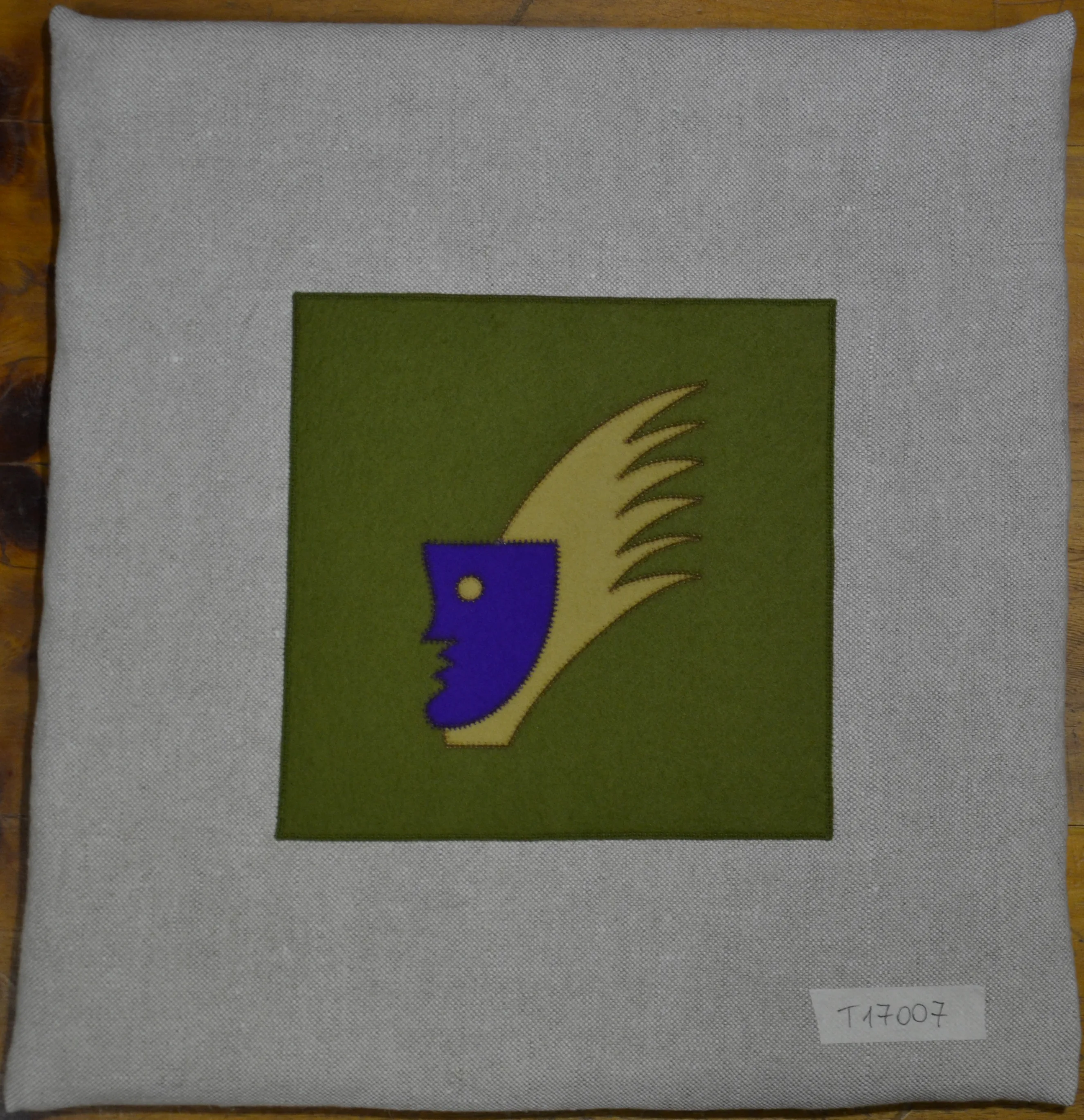 Cuscino - Testa fiamma