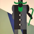 Uomo coi baffi