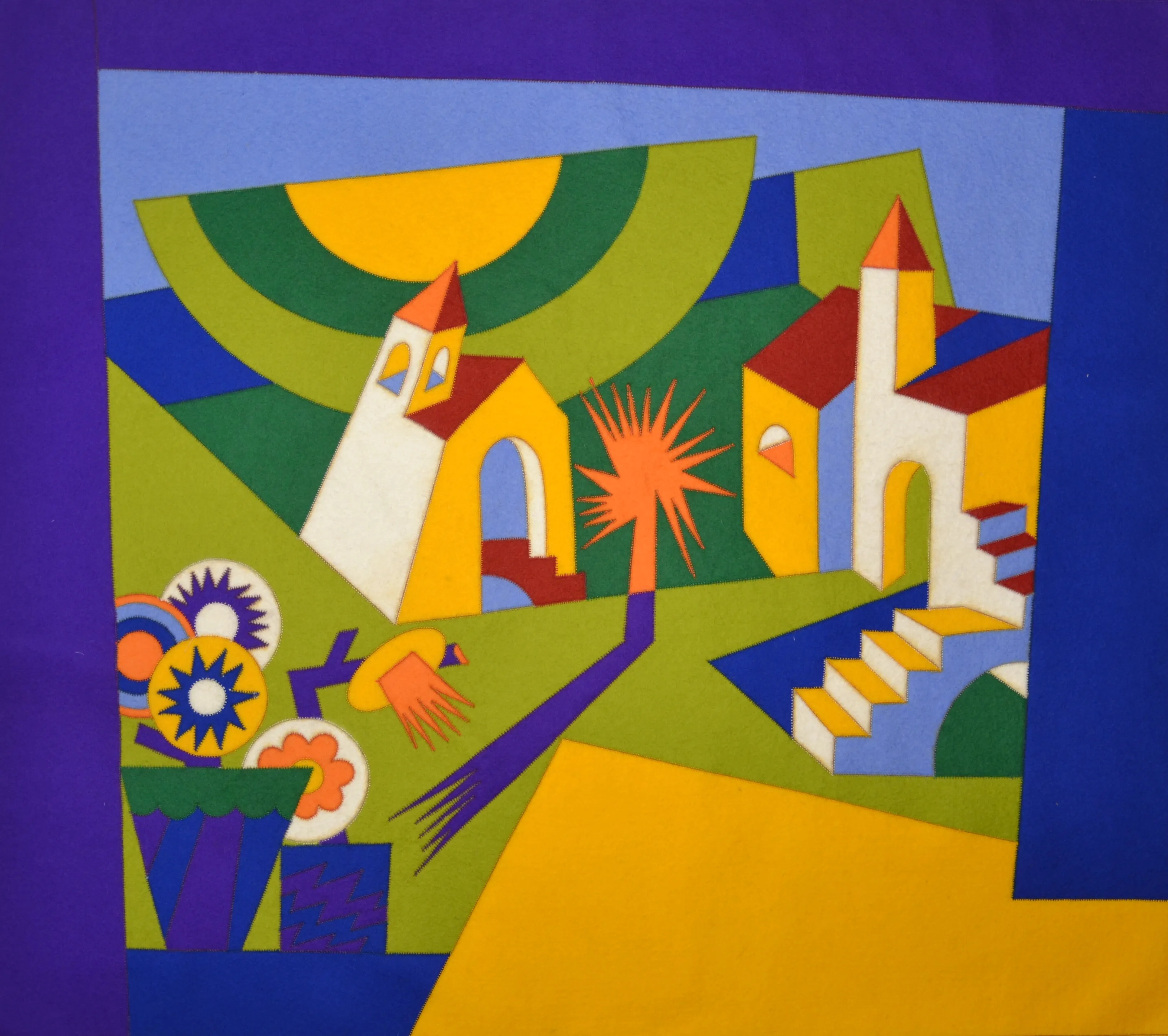 Villaggio luminoso