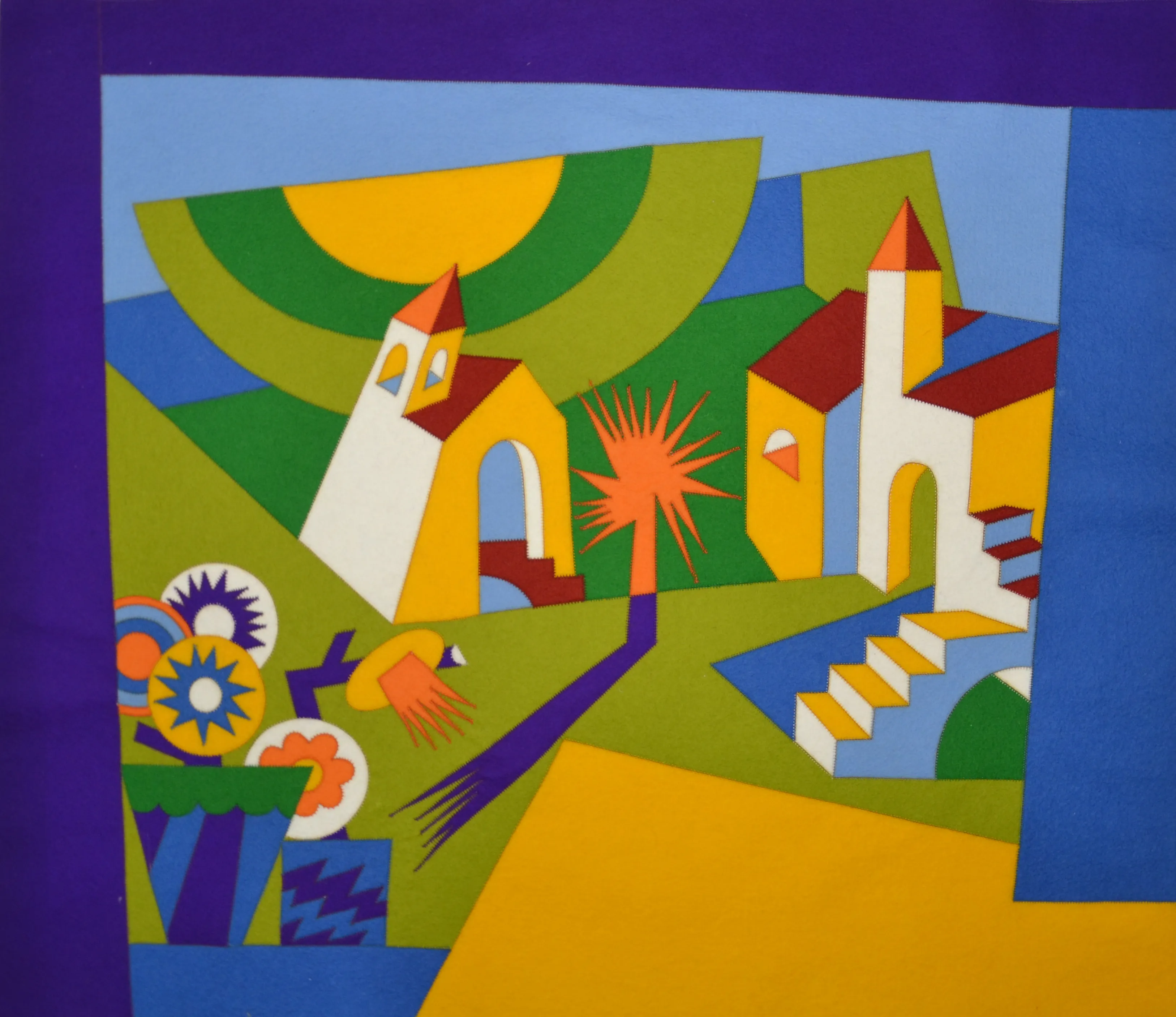 Villaggio luminoso