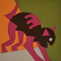 Gatto di fianco