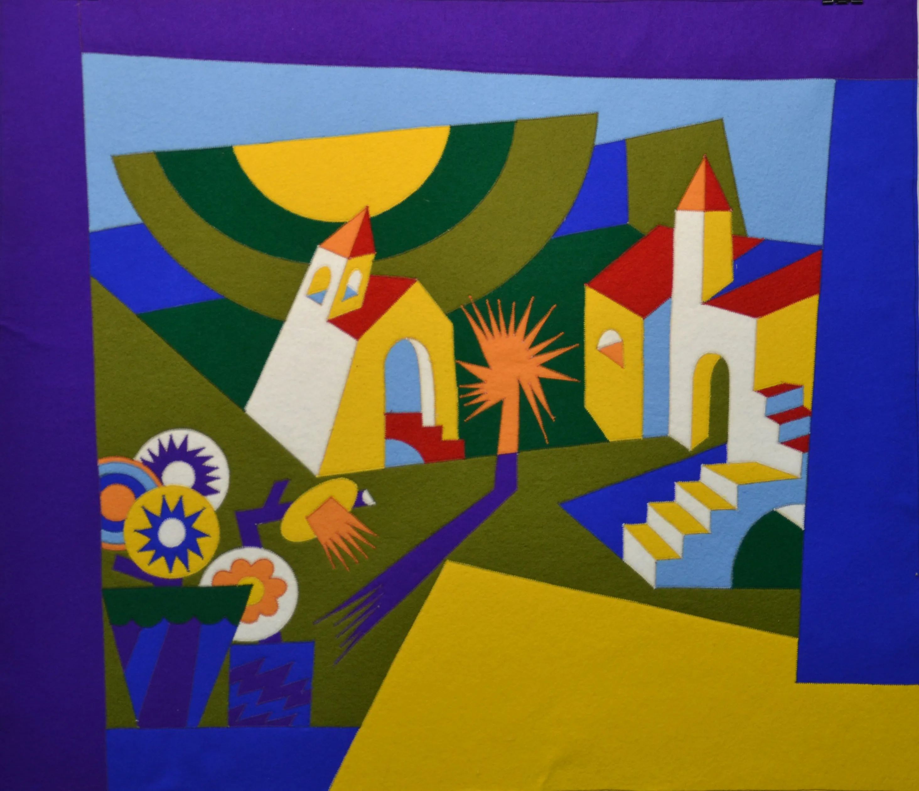 Villaggio luminoso