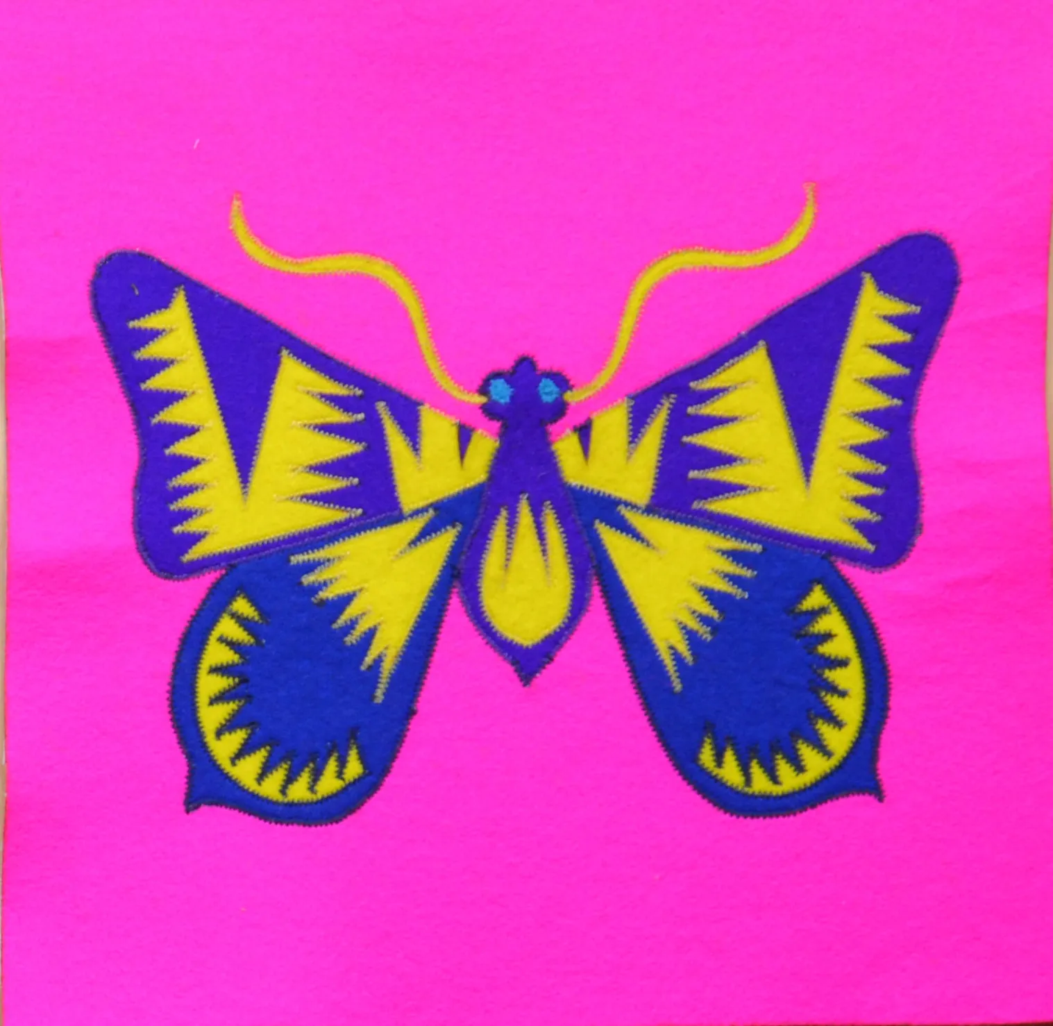 Farfalla zig zag