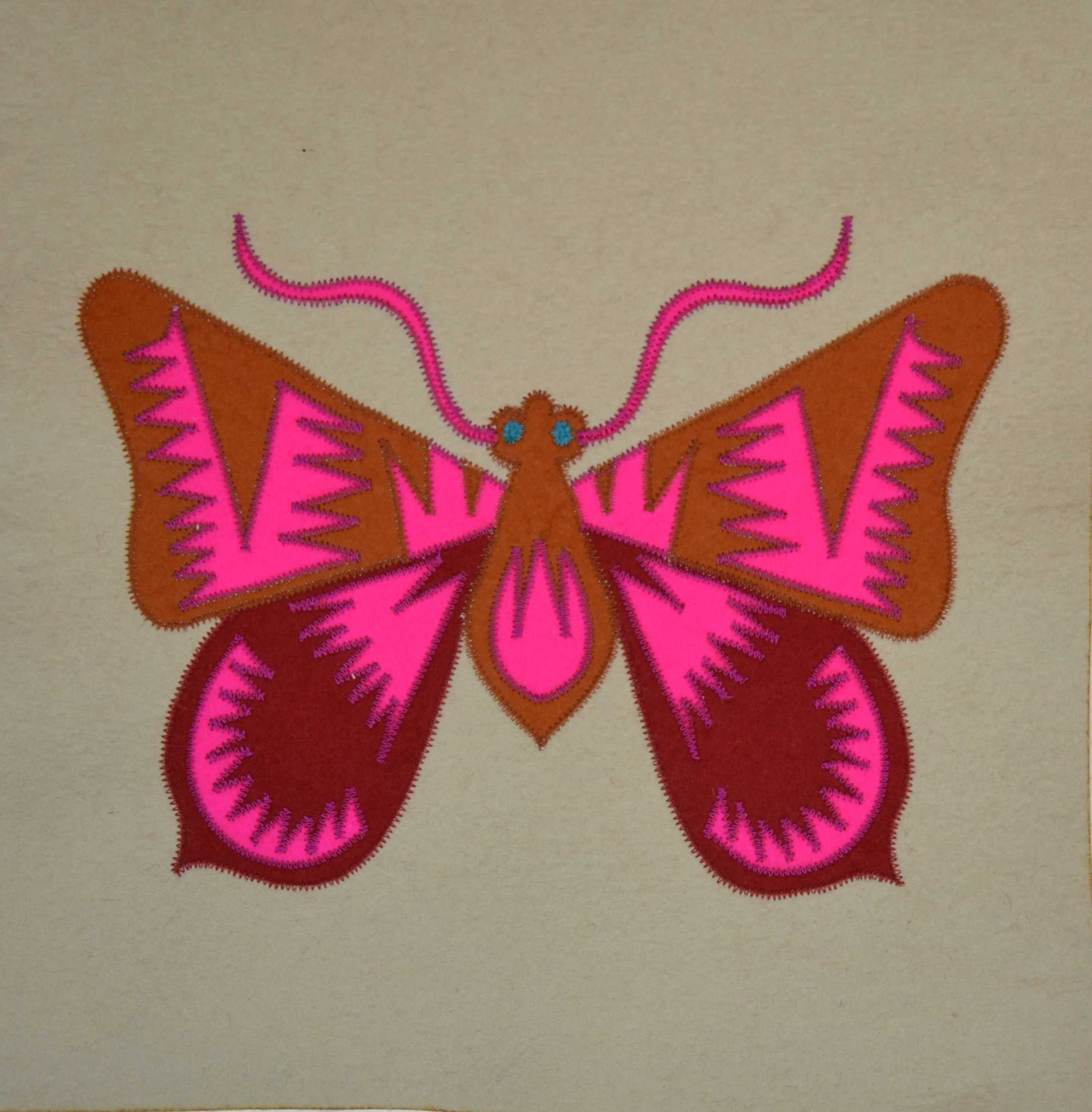 Farfalla zig zag