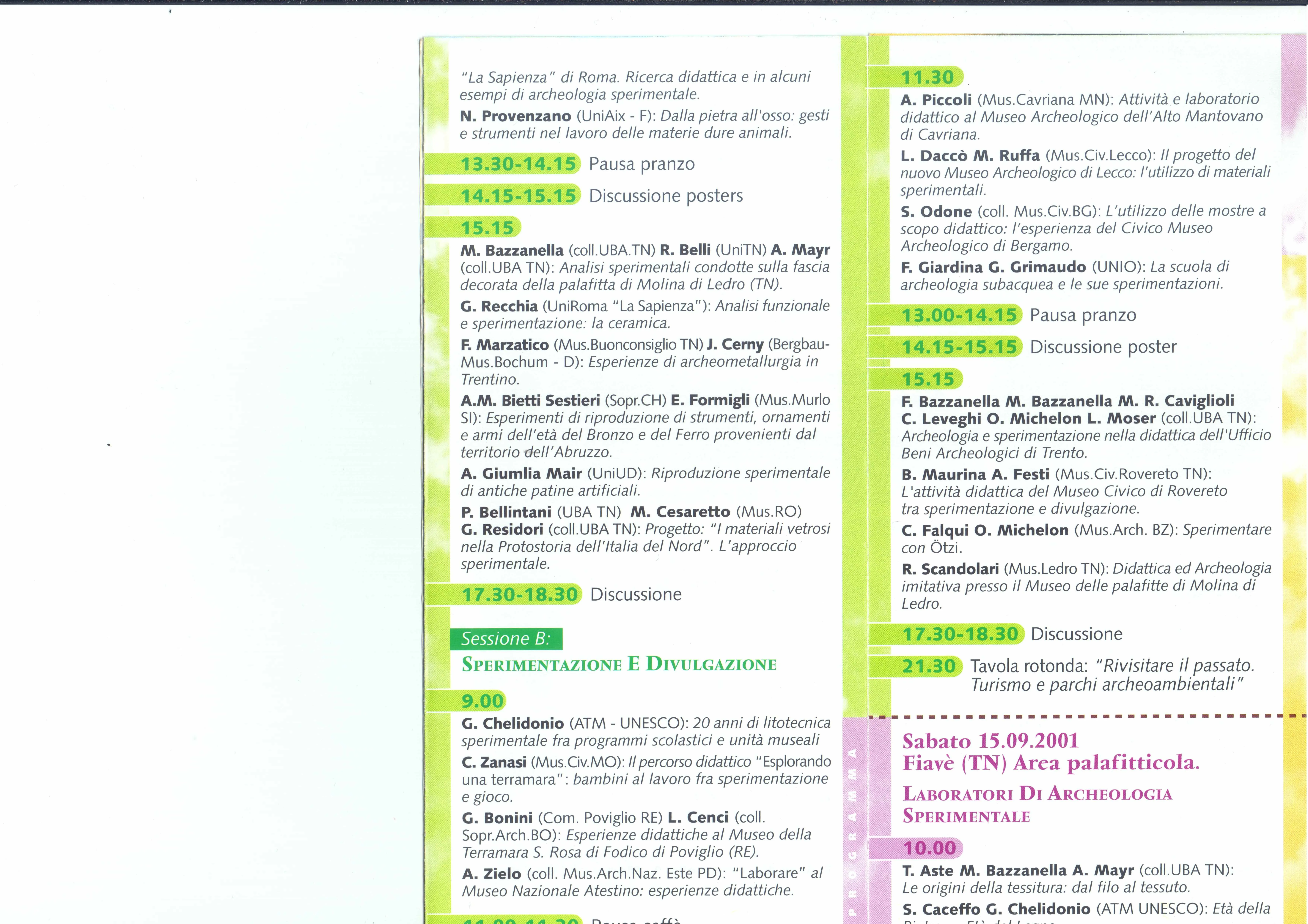 Parco Archeo Natura — Comano 2001 — immagine 15