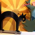 Gatto inarcato (Balli Plastici)