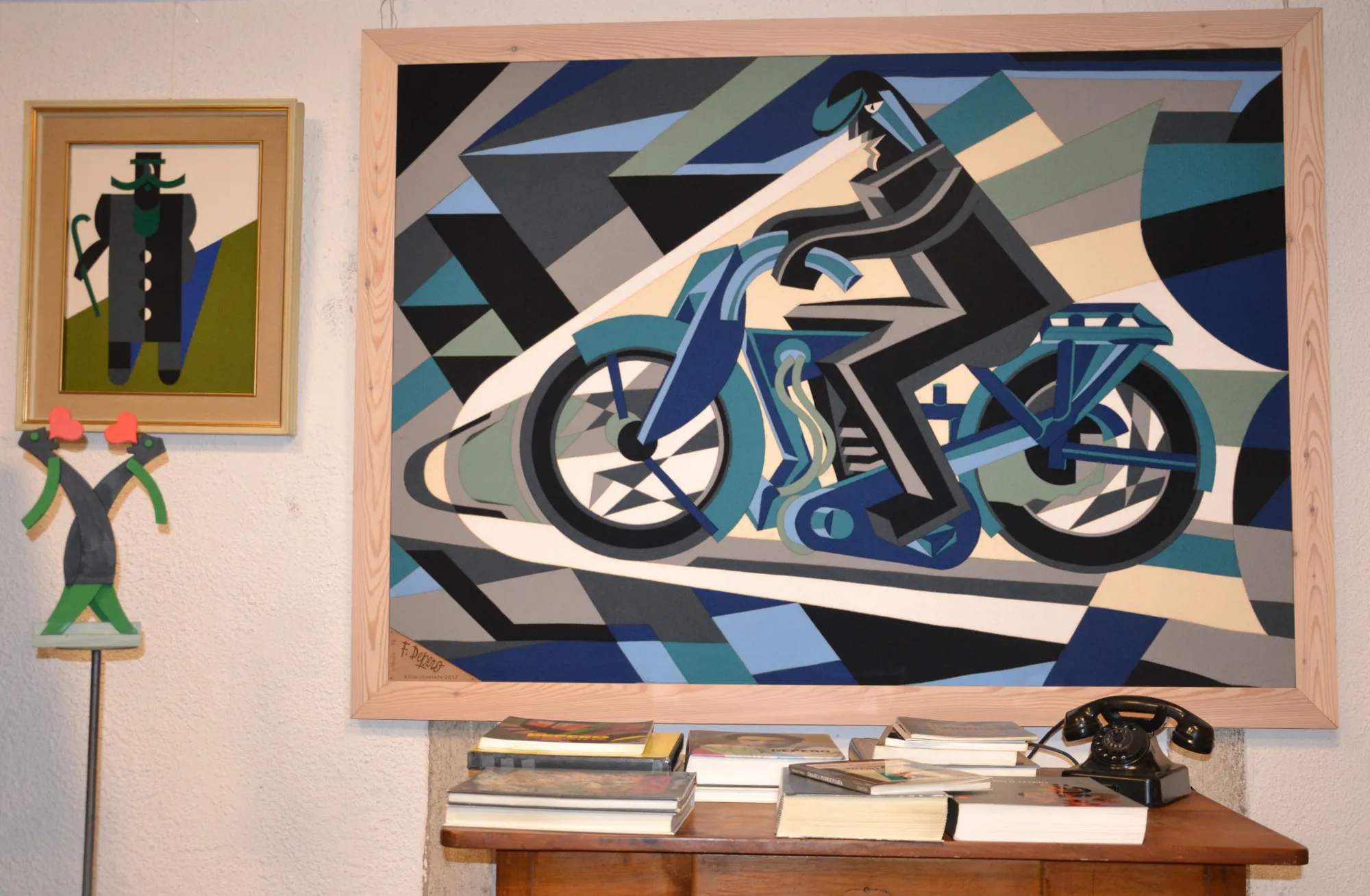 Il Motociclista nel Laboratorio Kilim