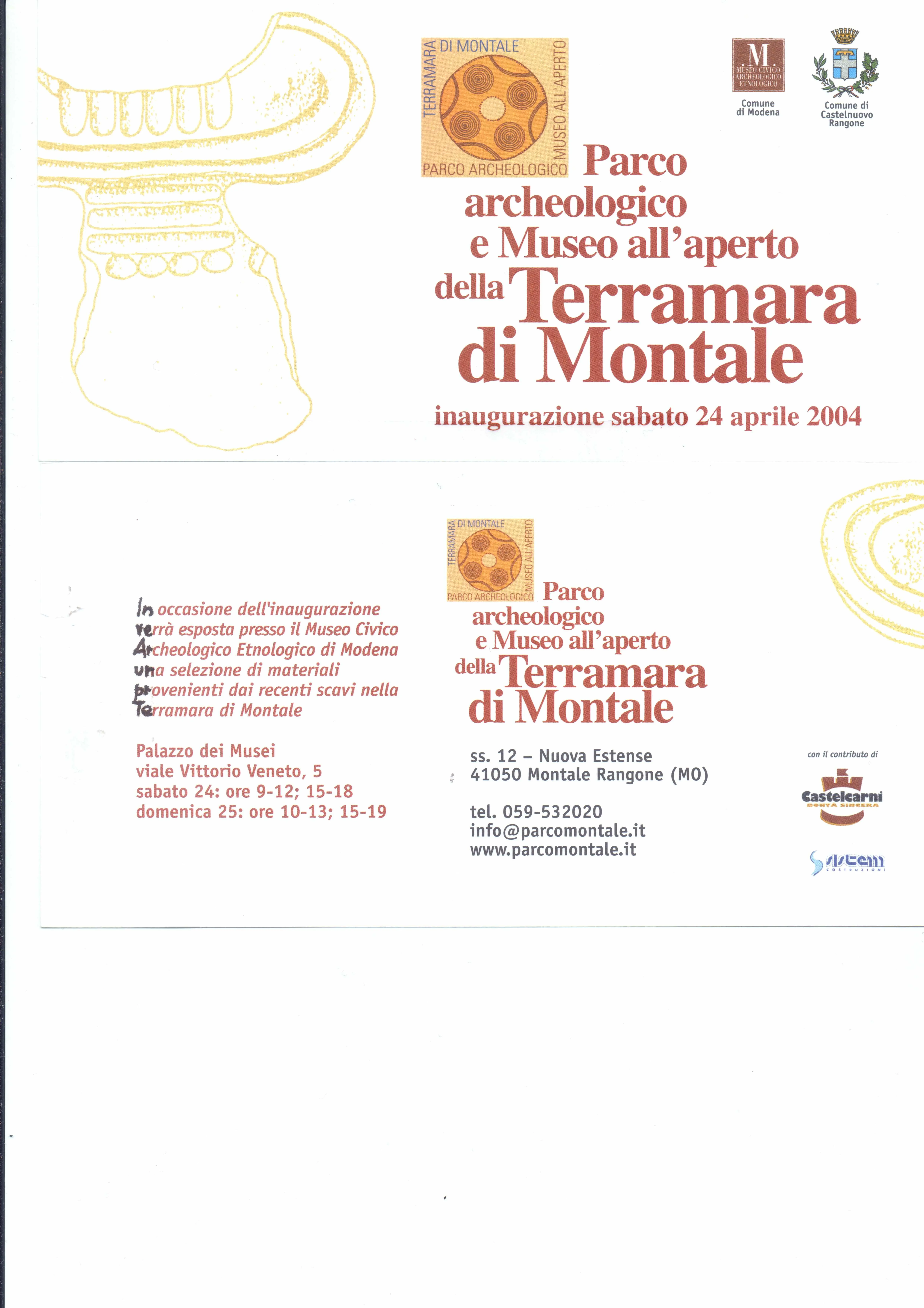 Terramara di Montale — Area archeologia — immagine 3