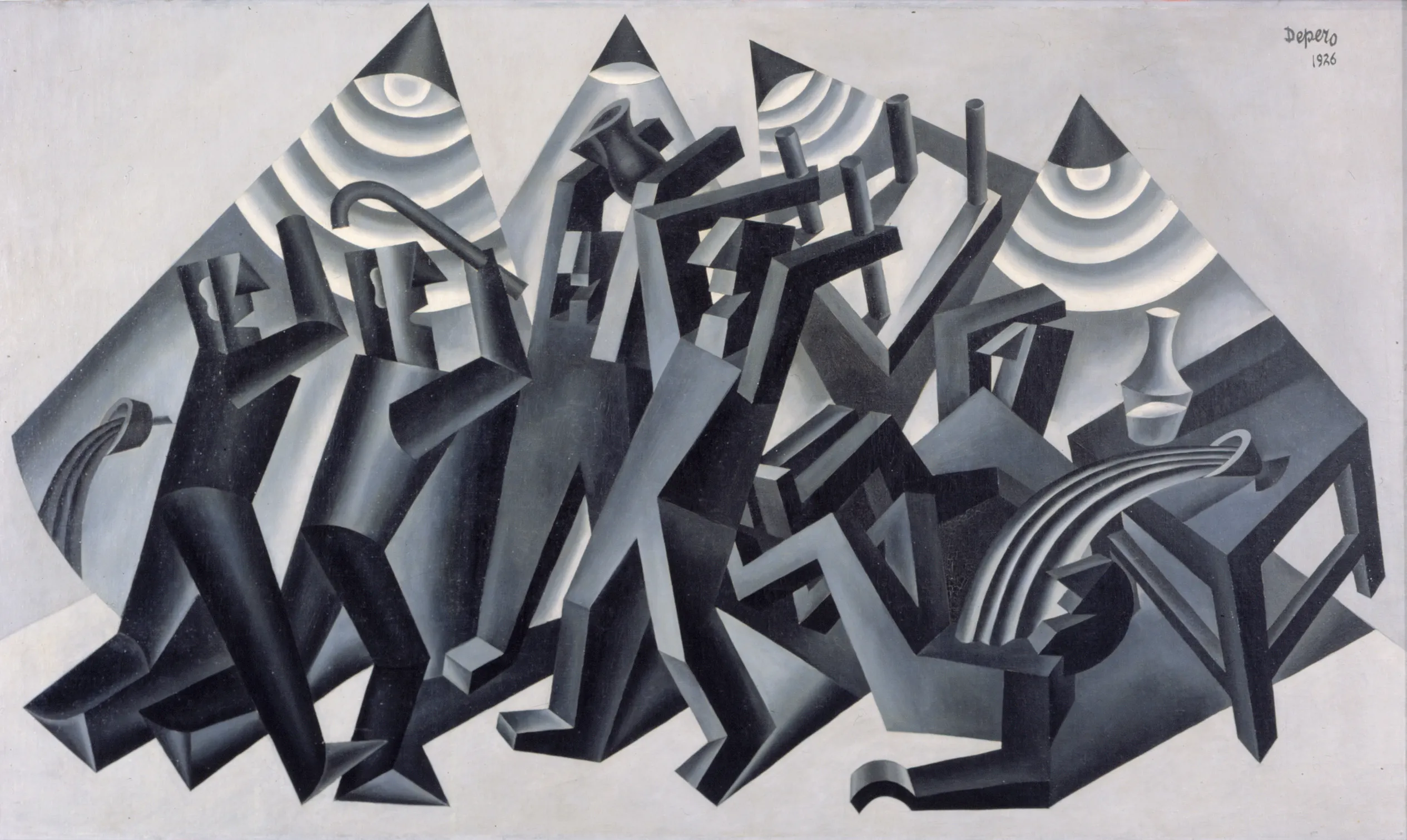 La rissa di Fortunato Depero