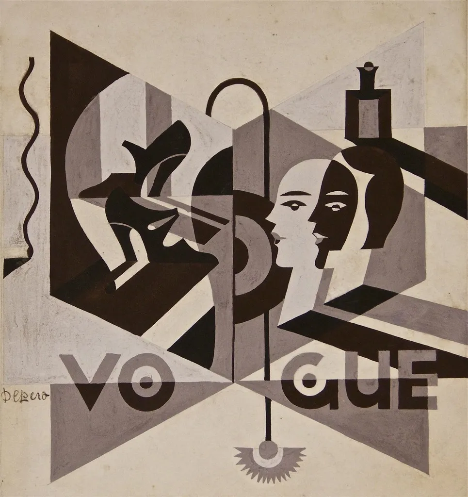 Scarpe, teste, profumi di Fortunato Depero