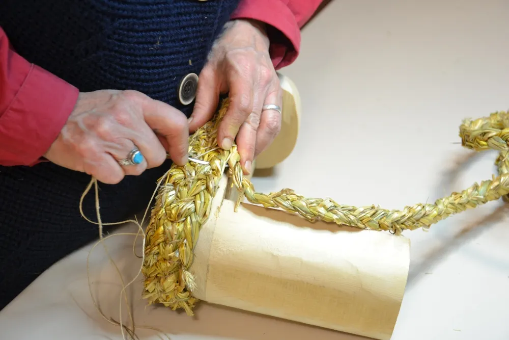 Fase della costruzione della sovrascarpa