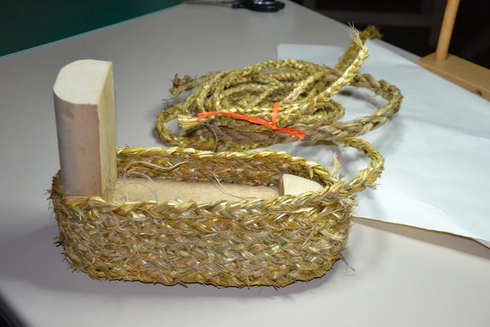 Fase della costruzione della sovrascarpa