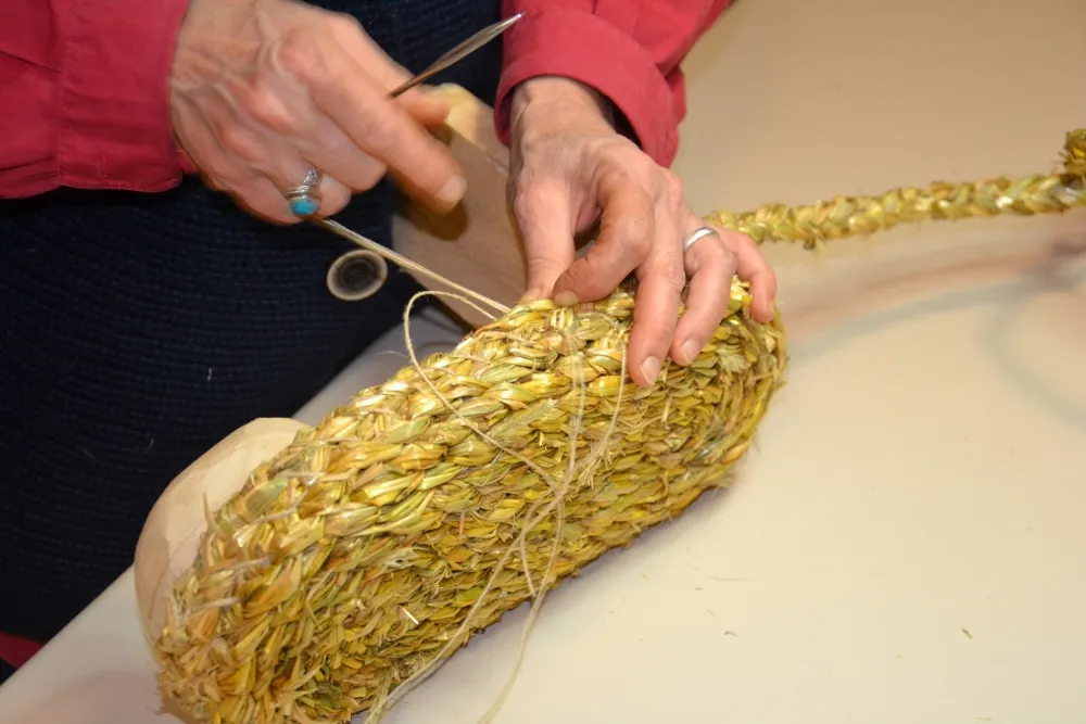 Fase della costruzione della sovrascarpa