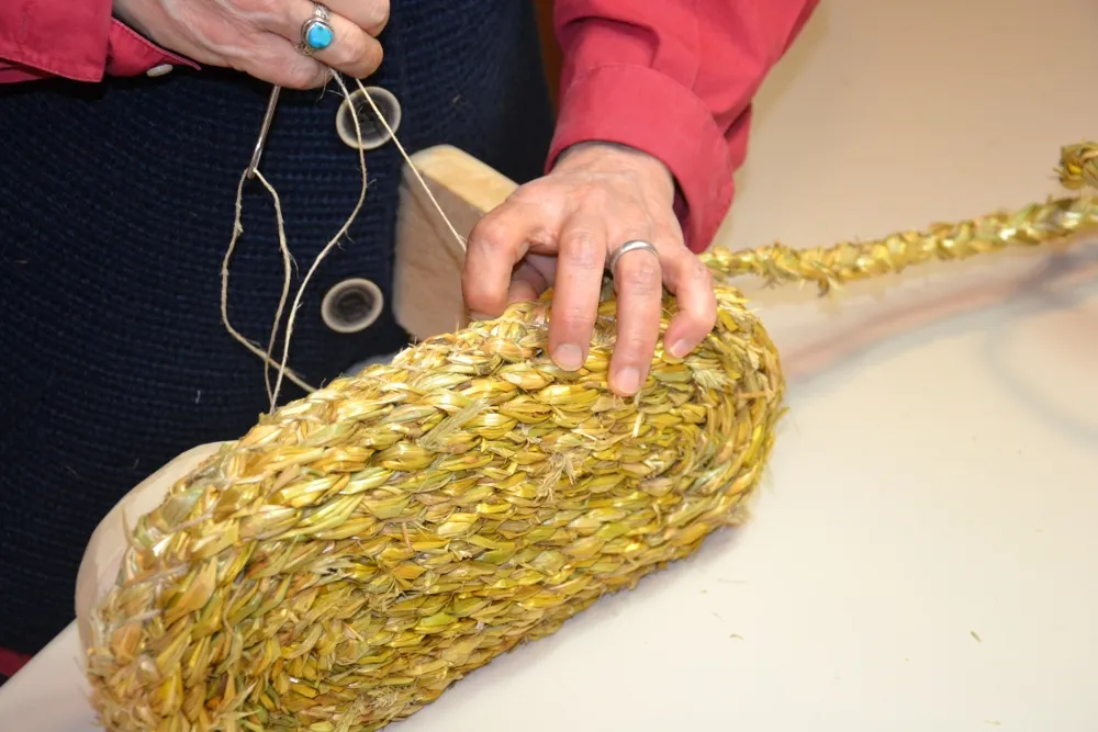Fase della costruzione della sovrascarpa