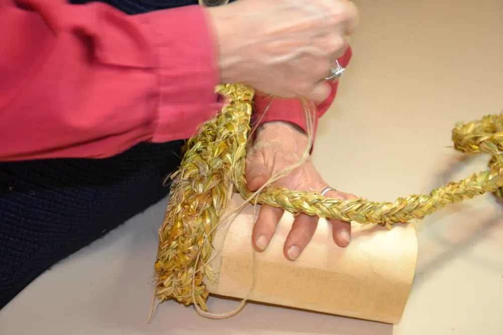 Fase della costruzione della sovrascarpa